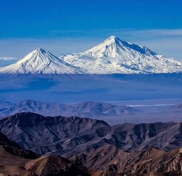 Mount Ararat view from Yerevan